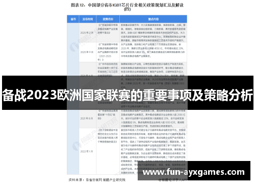 备战2023欧洲国家联赛的重要事项及策略分析